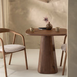 Eettafel Aron vierkant – mangohout lichtbruin 80x80cm