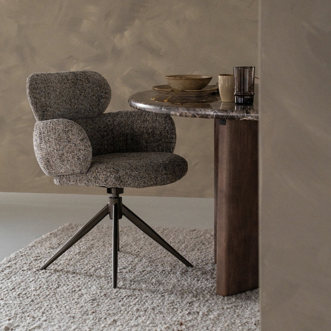 Stoel Darcio – taupe gleam