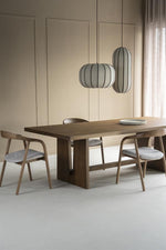 Eettafel Lira 240 cm in een woonkamer