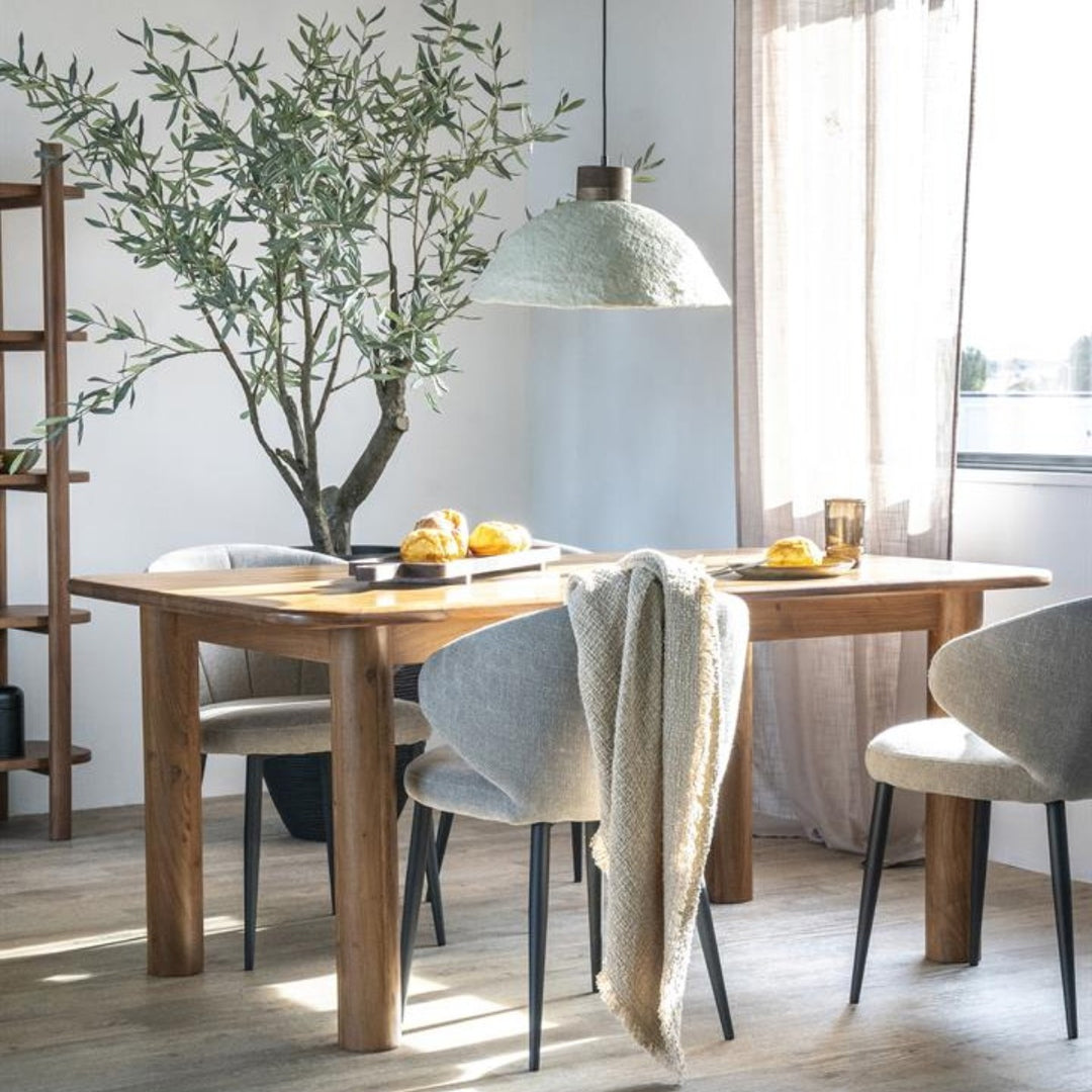 Eettafel Julian – acaciahout naturel 170x100cm