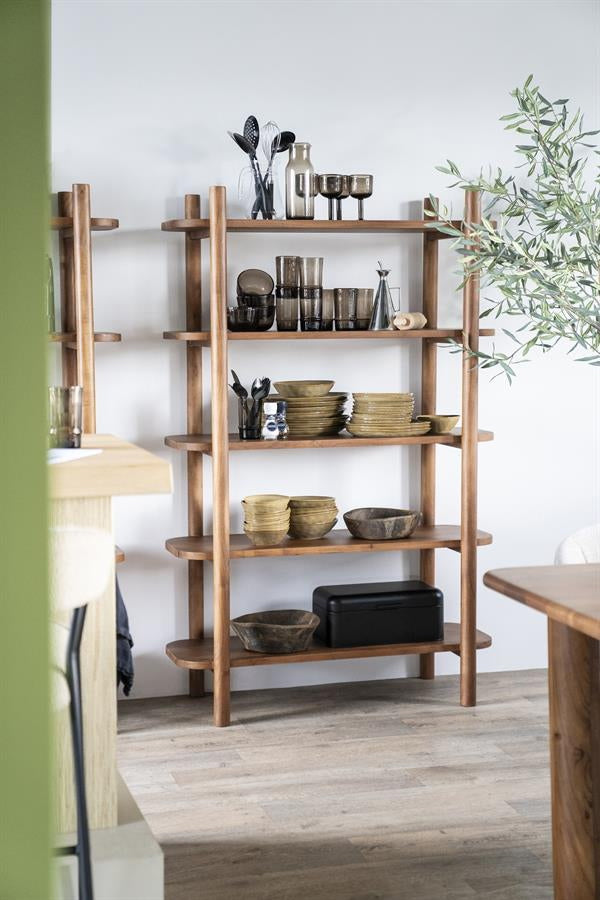 Wandkast Julian – acaciahout naturel
