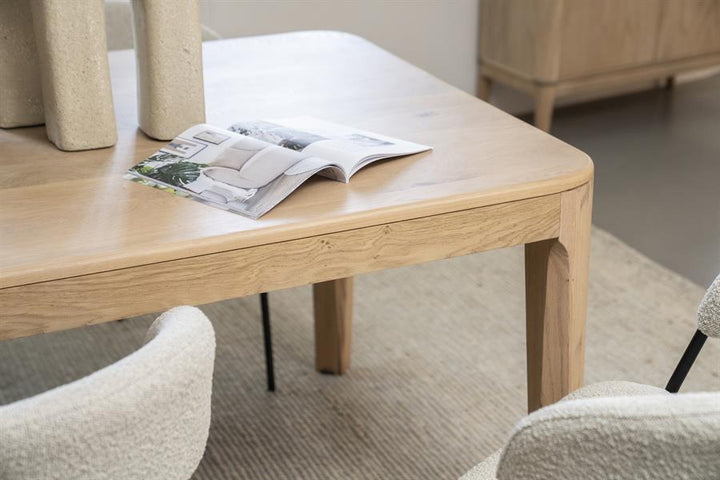 Eettafel Harvey – eikenhout 160x90cm
