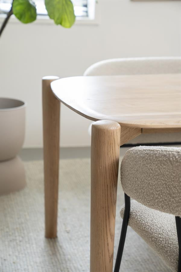 Eettafel Selbu – eikenhout naturel 200x100cm