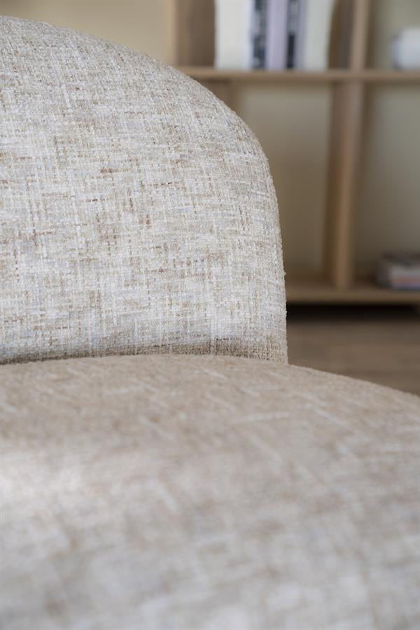 Fauteuil Owen – stof taupe batea