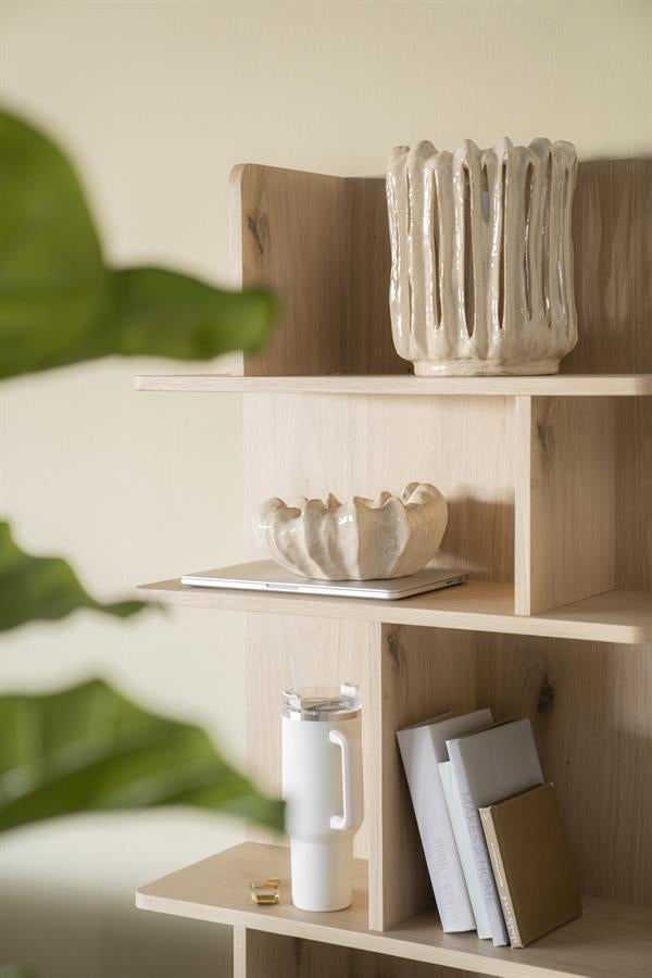 Wandkast rechthoek Renee – eikenfineer naturel
