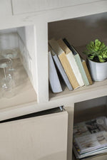 Kabinet Helsinki – eiken & eikenfineer taupe 120x170cm