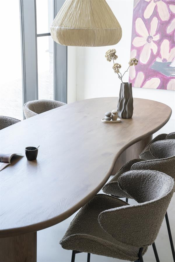 Eettafel Josh – eikenhout bruin 250x110cm