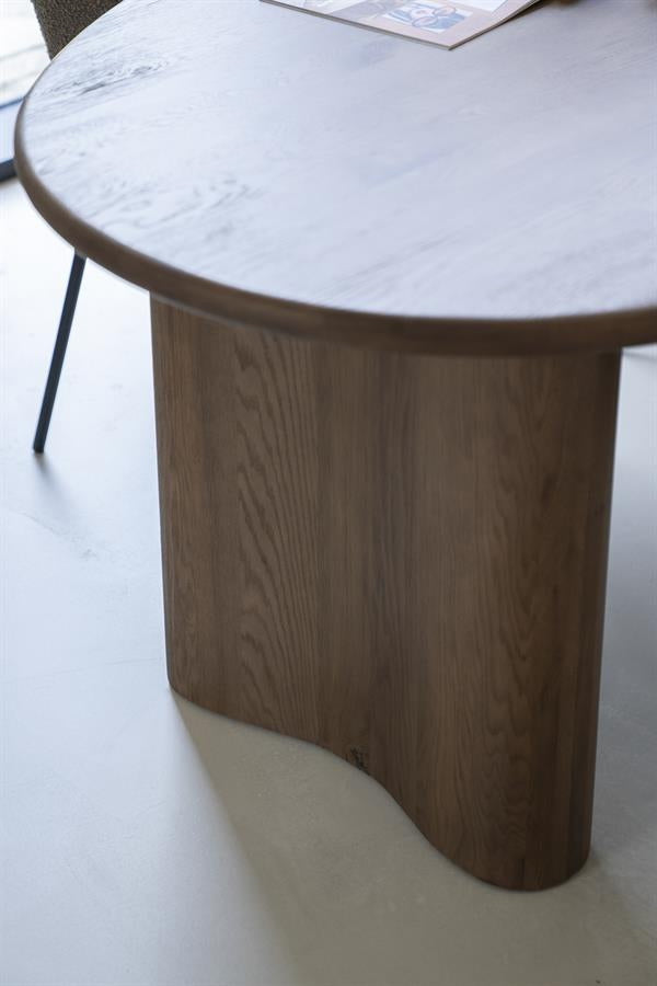 Eettafel Josh – eikenhout bruin 300x110cm