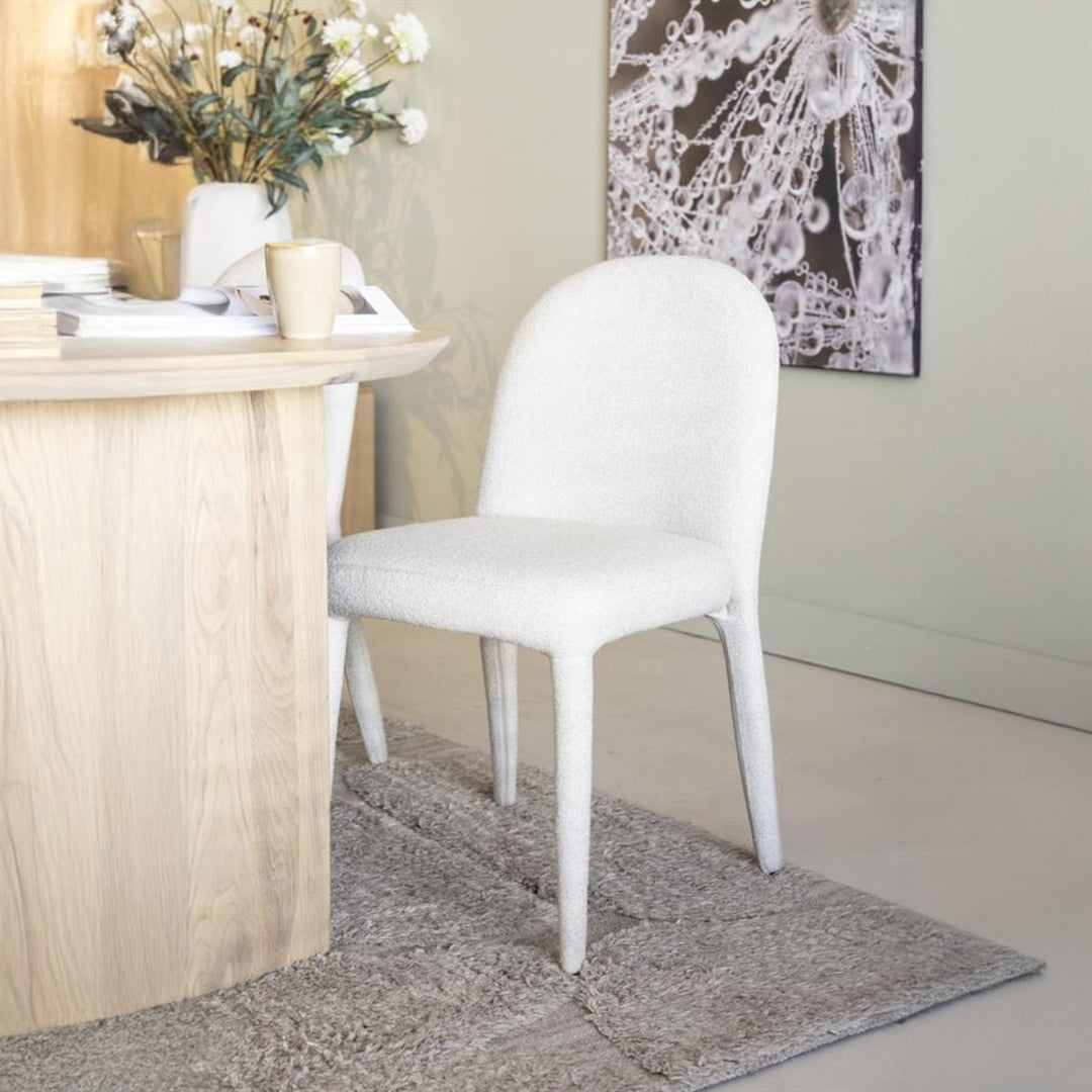 Stoel Jaxx – stof, metaal & hout beige toscane