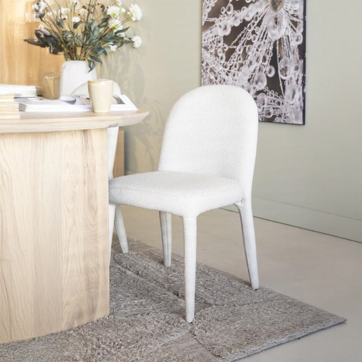 Stoel Jaxx – stof, metaal & hout beige toscane