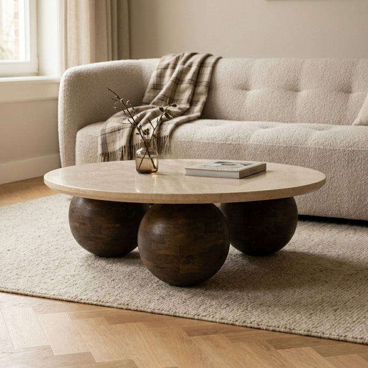 Eleonora Babs Salontafel Marmer Bruin