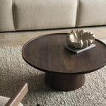Salontafel Ron – mangohout bruin 80x32cm