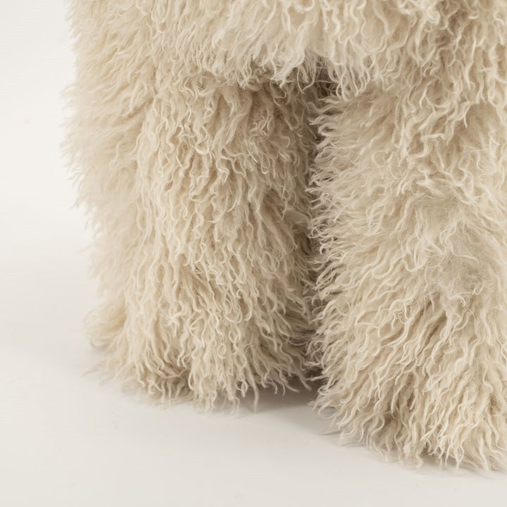 By-Boo poef Doodly - Beige