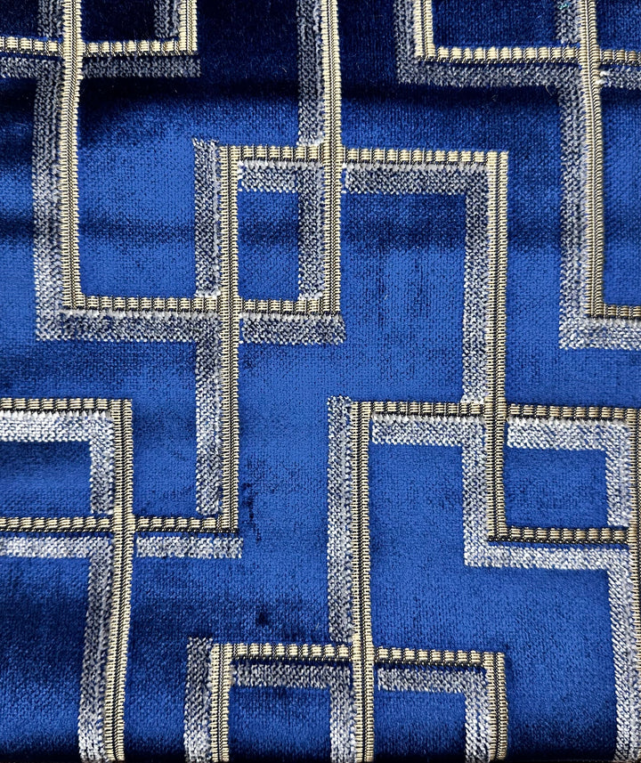 Luxe velvet poef Luna