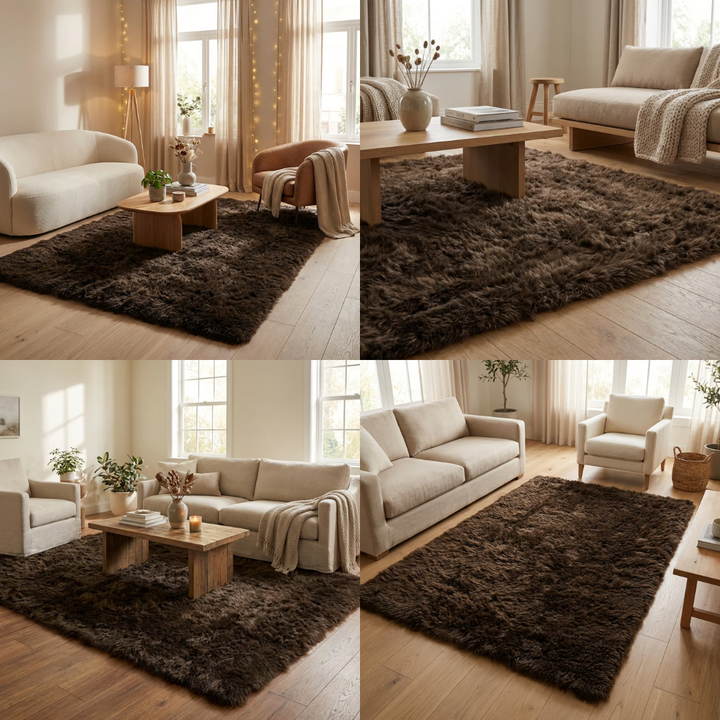 By-Boo Laska Vloerkleed – 190x290– Bruin