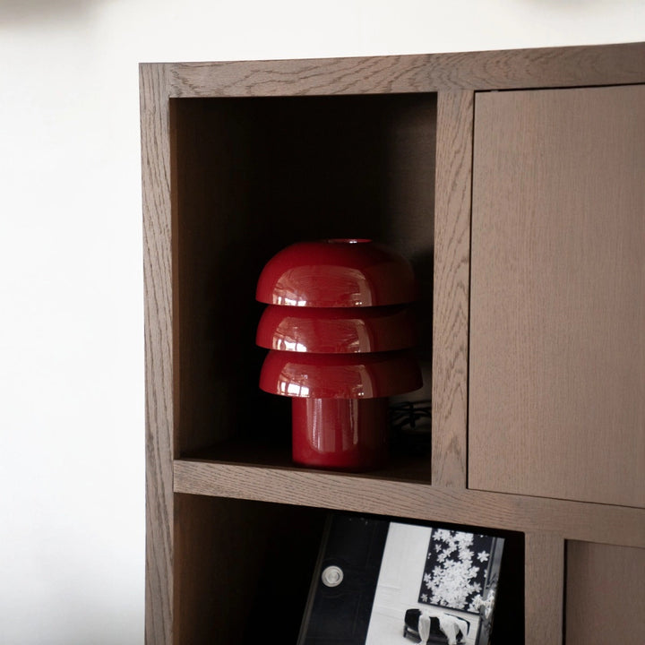 Curo tafellamp – burgundy