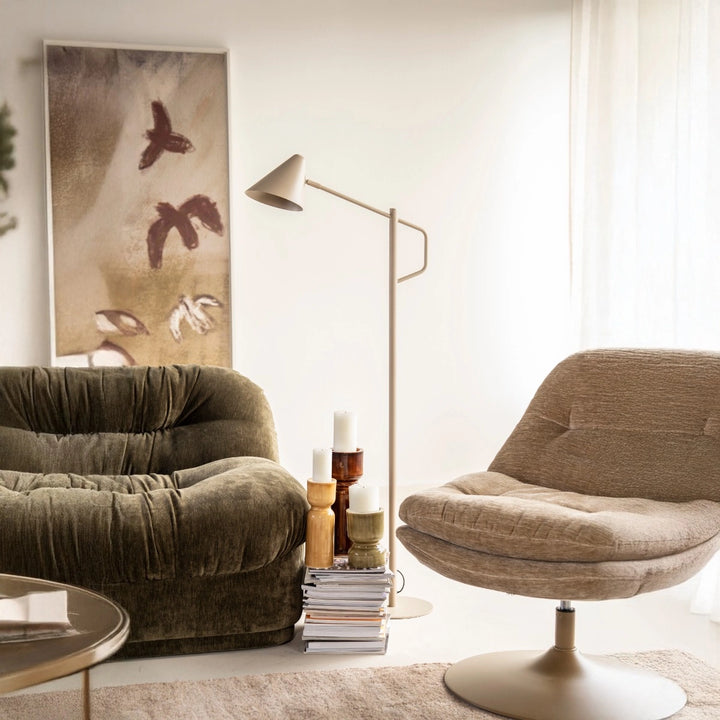 By-Boo Capa – Vloerlamp Beige (58 x 25 x 138 cm)