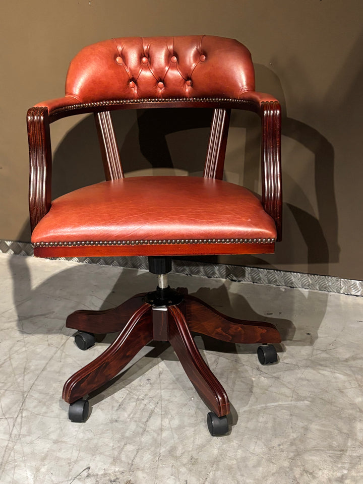 Klassieke Chesterfield Bureaustoel