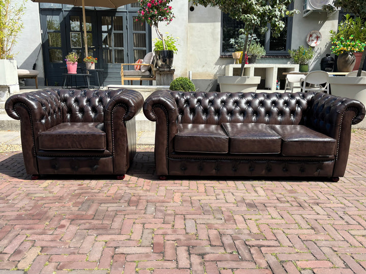 Chesterfield Bank en Fauteuil