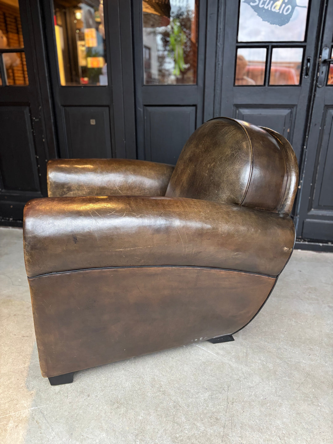 Art Deco Schapenleren Fauteuil - Bart van Bekhoven