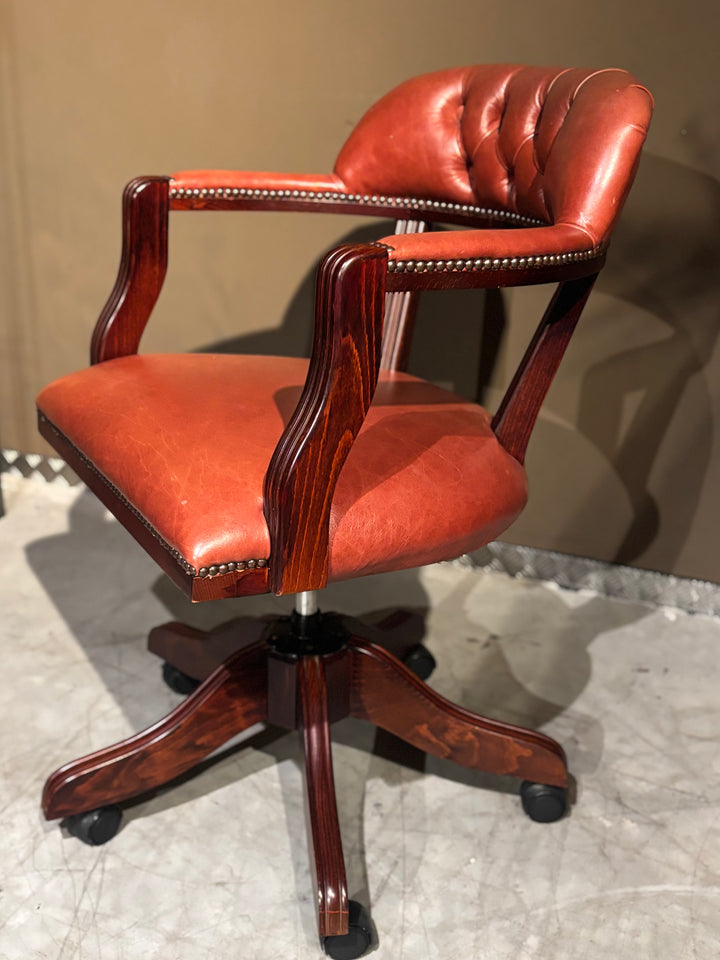 Klassieke Chesterfield Bureaustoel