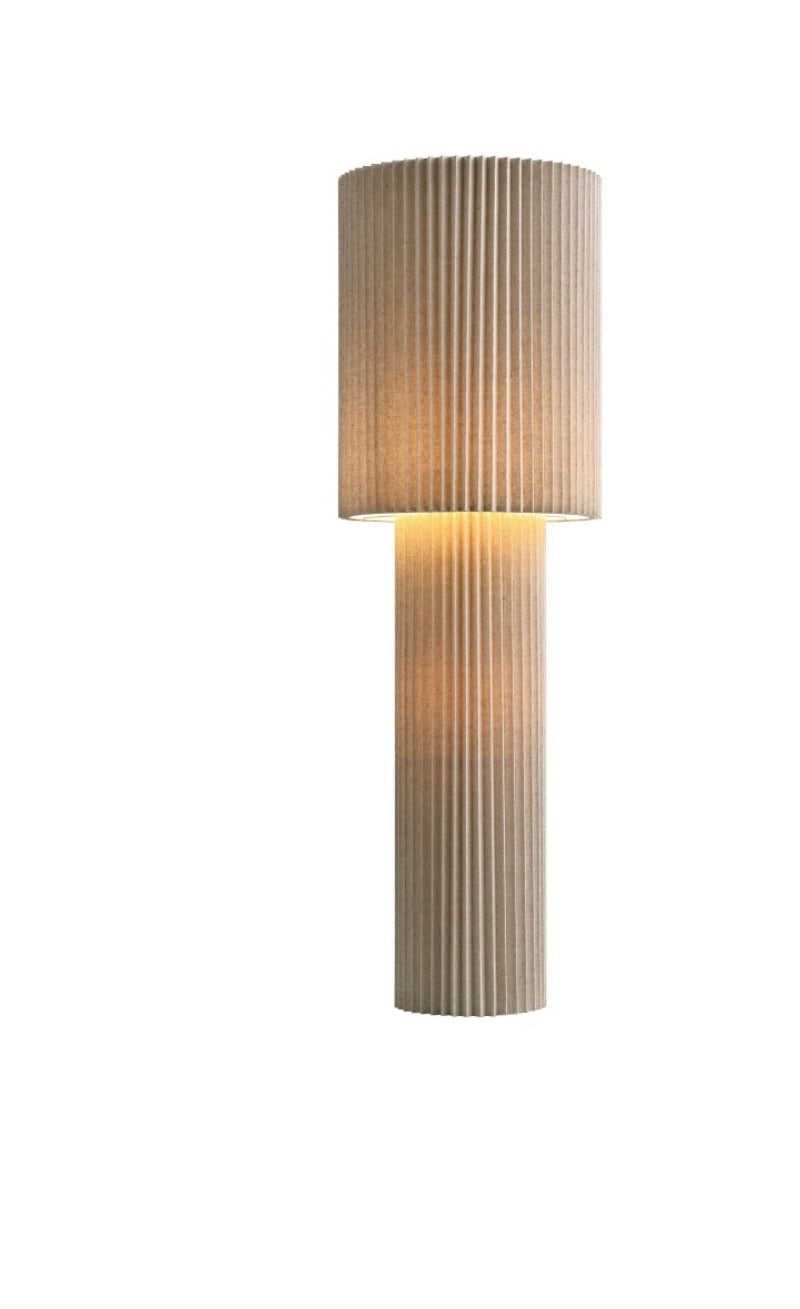 Linnen vloerlamp Renate 110cm