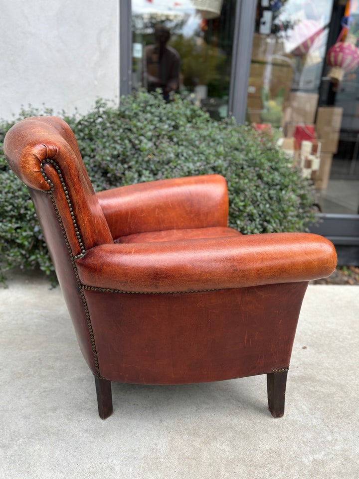 Schapenleren fauteuil