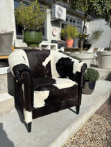 Koeienhuid Clubfauteuil