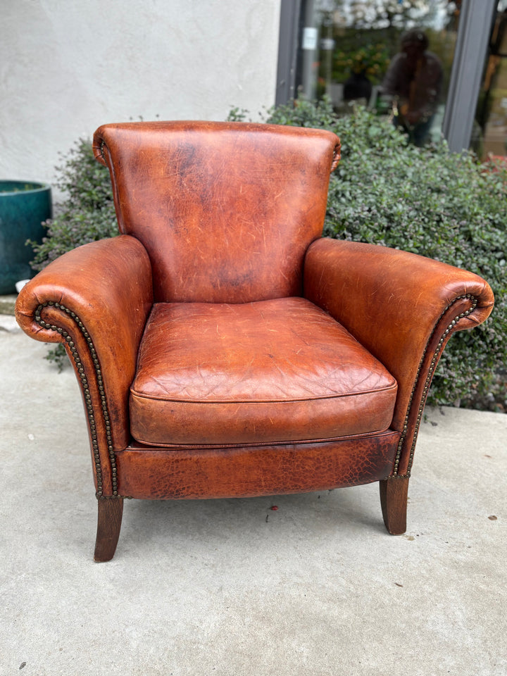 Schapenleren fauteuil