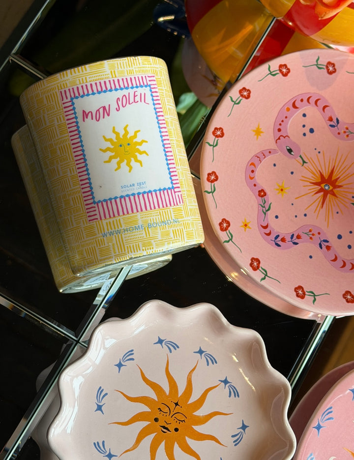 Geurkaars Solar – Kleurrijk en Betoverend