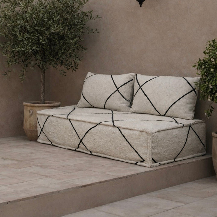 Berber Kussenset – Lounge Comfort voor Binnen & Buiten