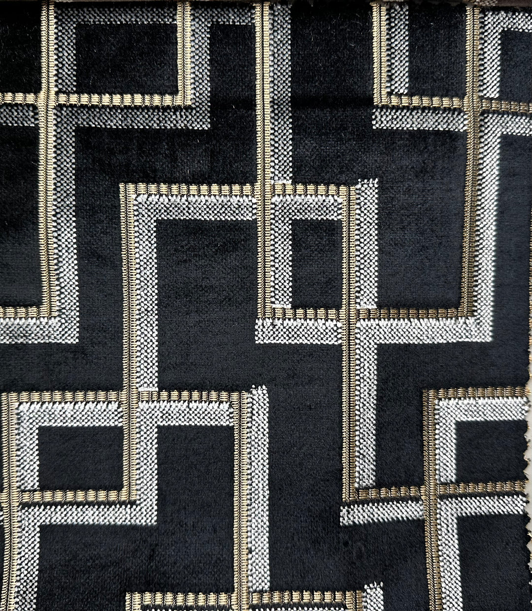 Luxe velvet poef Luna