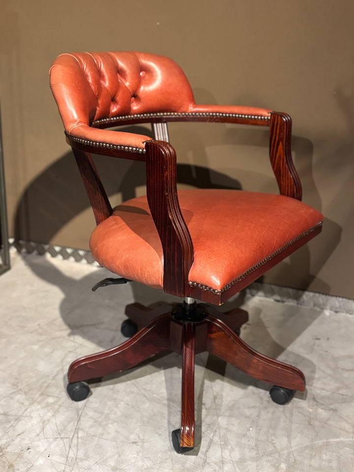 Klassieke Chesterfield Bureaustoel