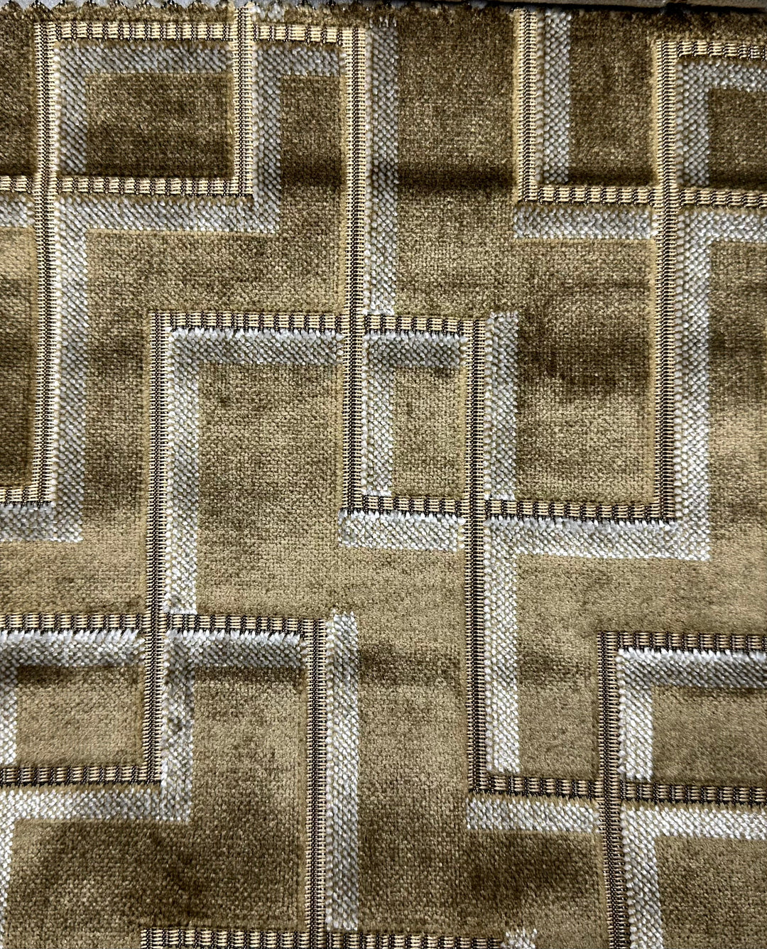 Luxe velvet poef Luna