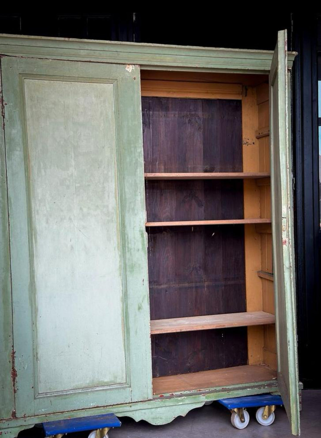 Oude Franse vintage kast