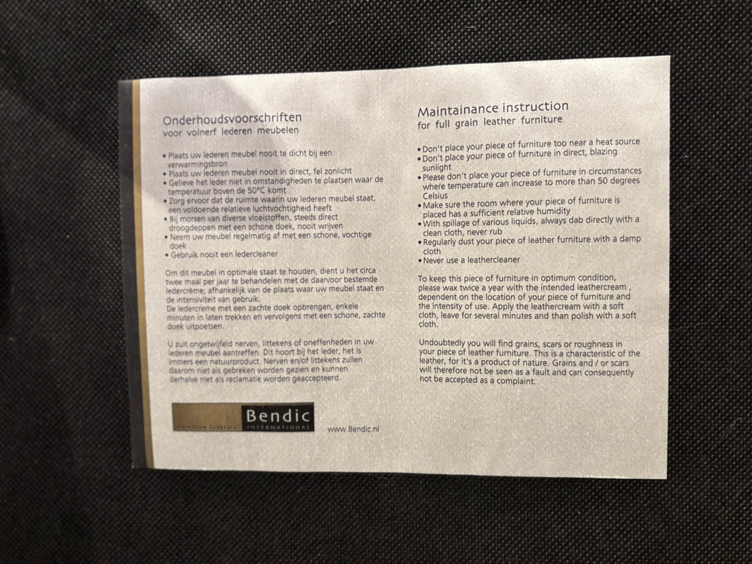 Chesterfield Hocker Nieuw Merk Bendic