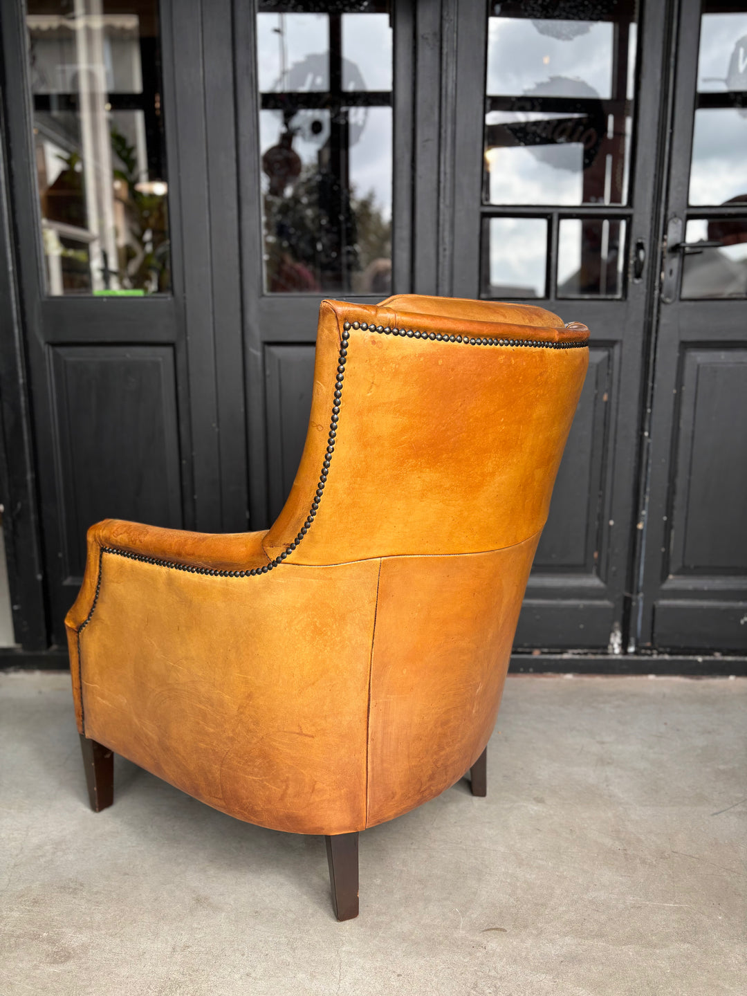 Schapenleren Fauteuil Model Tessa
