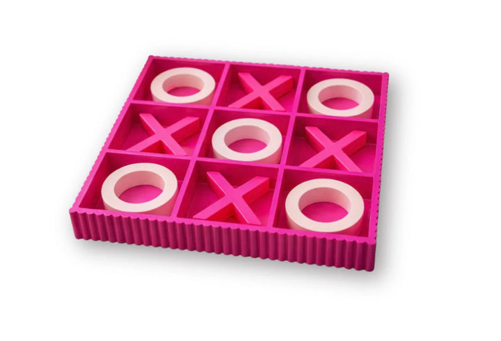 Decoratie Spel - Boter Kaas en Eieren - Fluor Roze