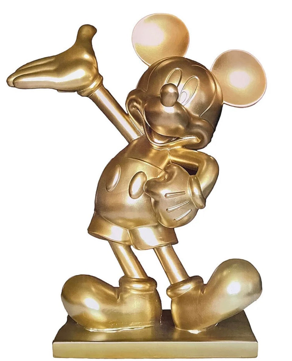 Disney - Beeld Mickey Mouse Presents Goud