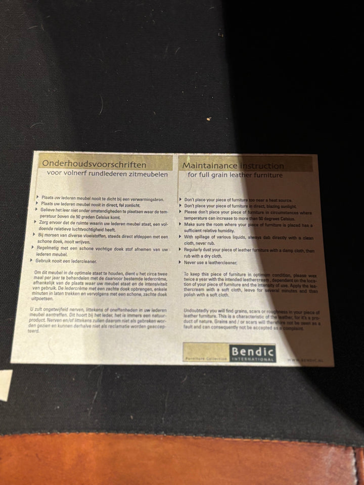 Orginele Bendic Clubfauteuil Nieuwstaat