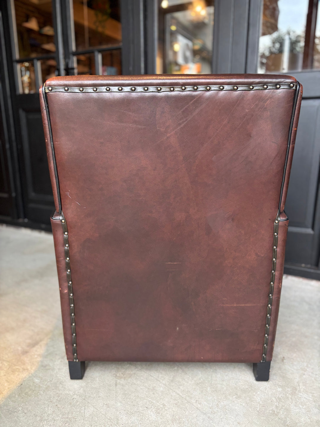 Lounge Atelier Old saddle Fauteuil Model Denver