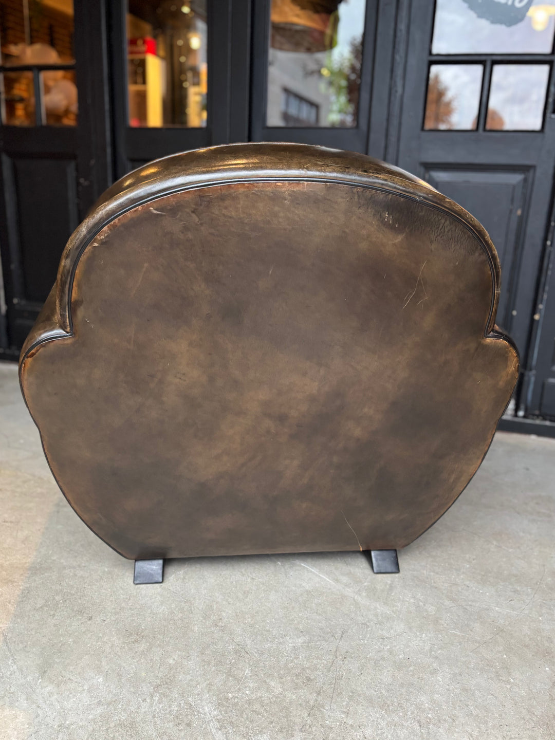 Art Deco Schapenleren Fauteuil - Bart van Bekhoven