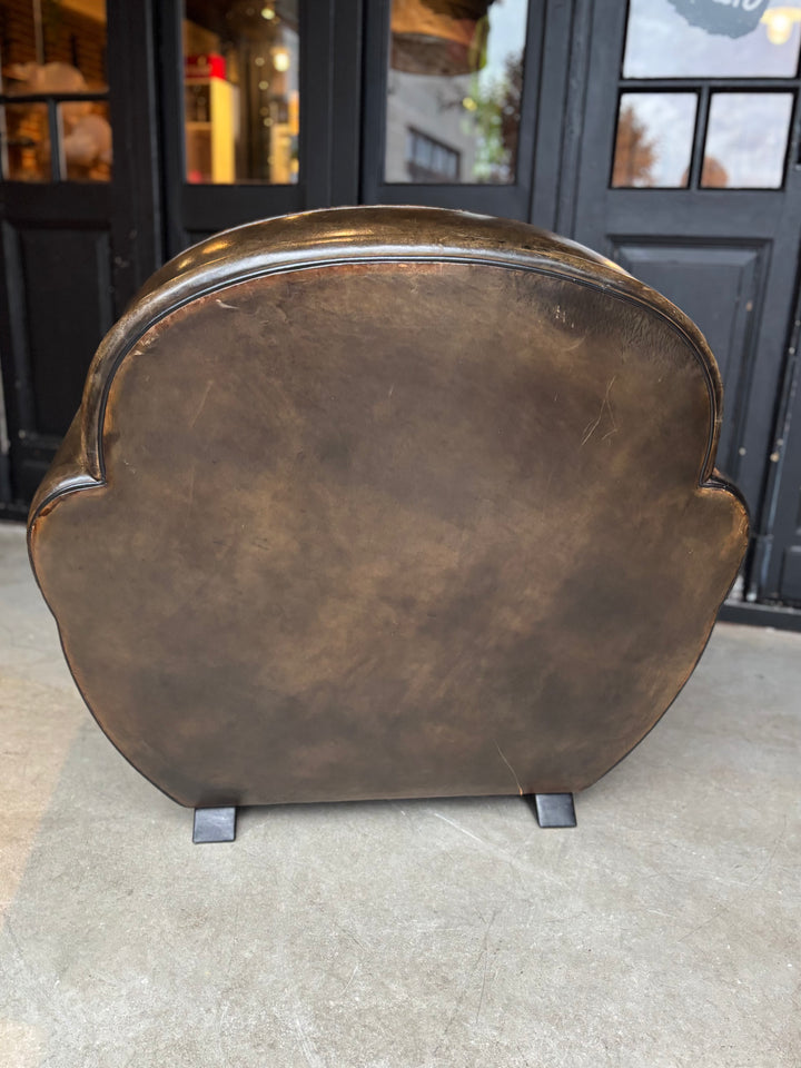 Art Deco Schapenleren Fauteuil - Bart van Bekhoven
