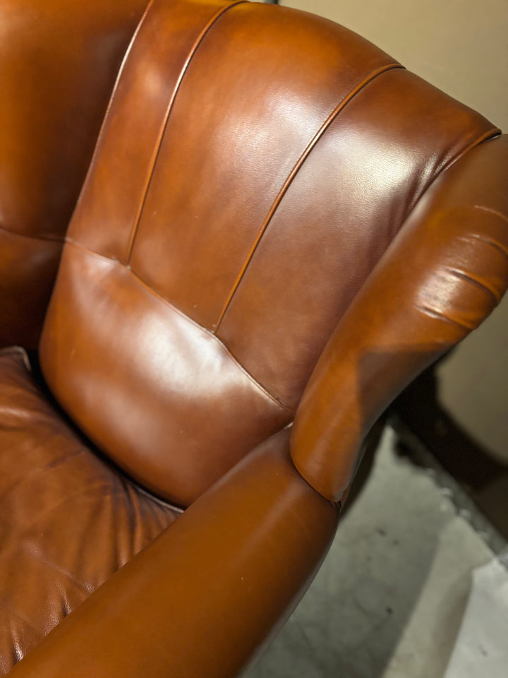 Runderleren Fauteuil Merk Kings Design