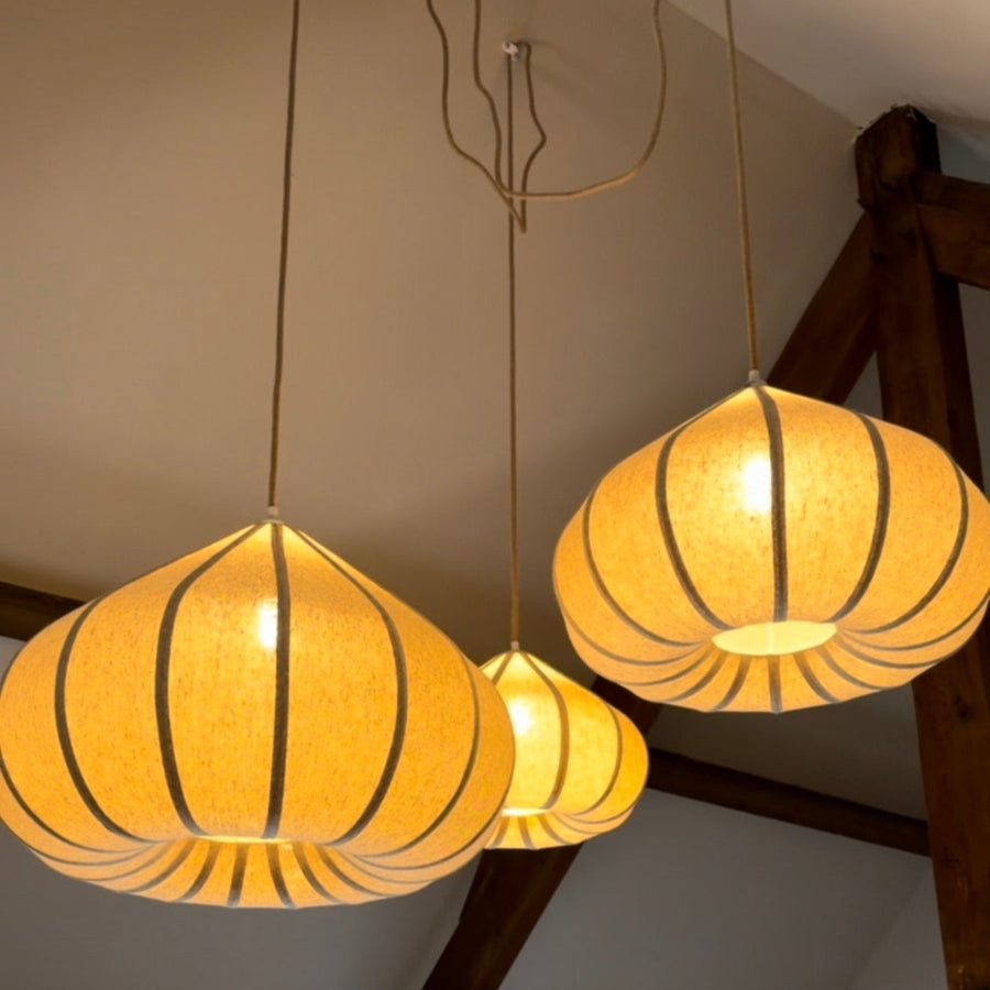 Hanglamp ZUBEDA linnen naturel