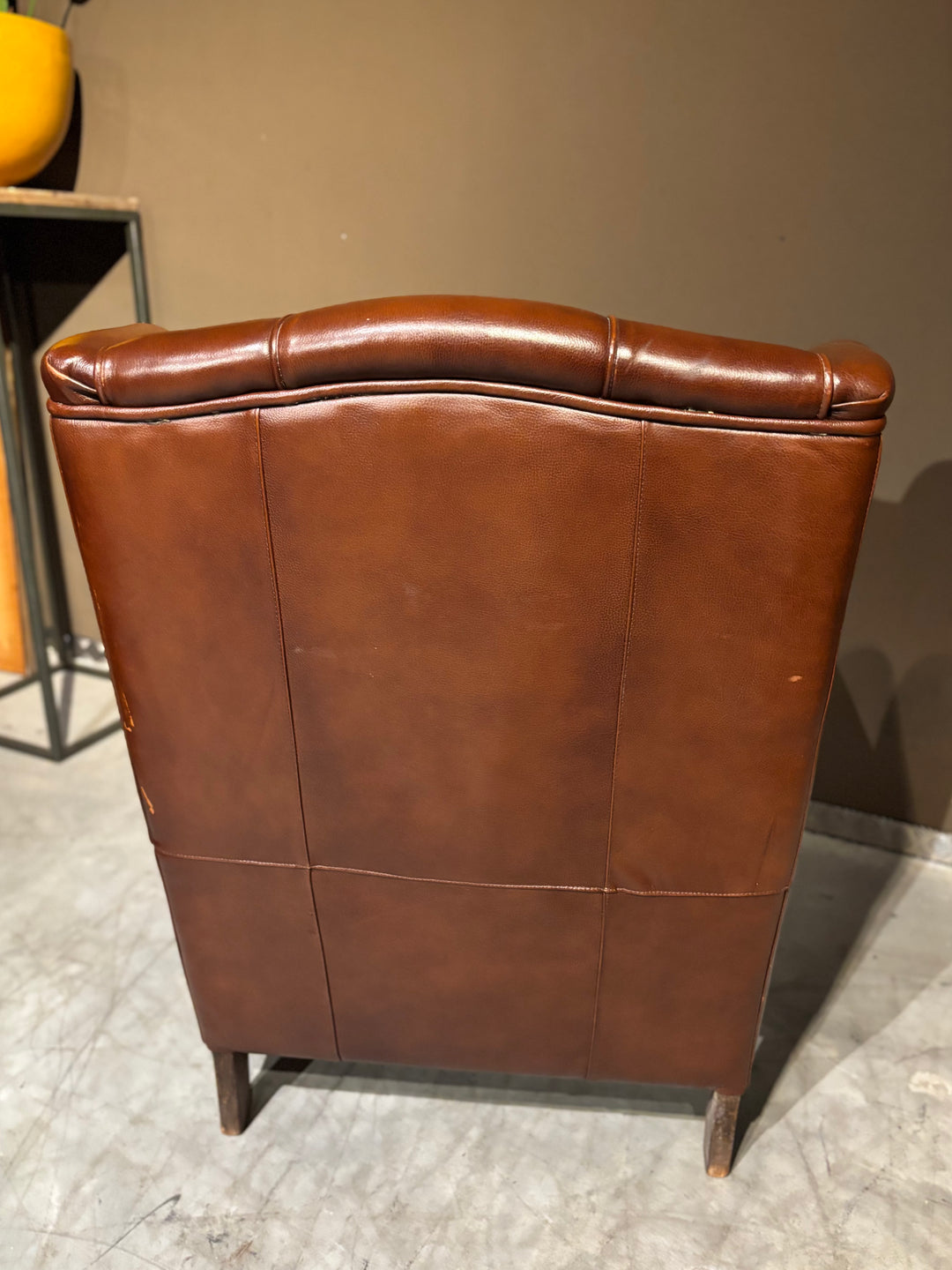 Runderleren Fauteuil Merk Kings Design