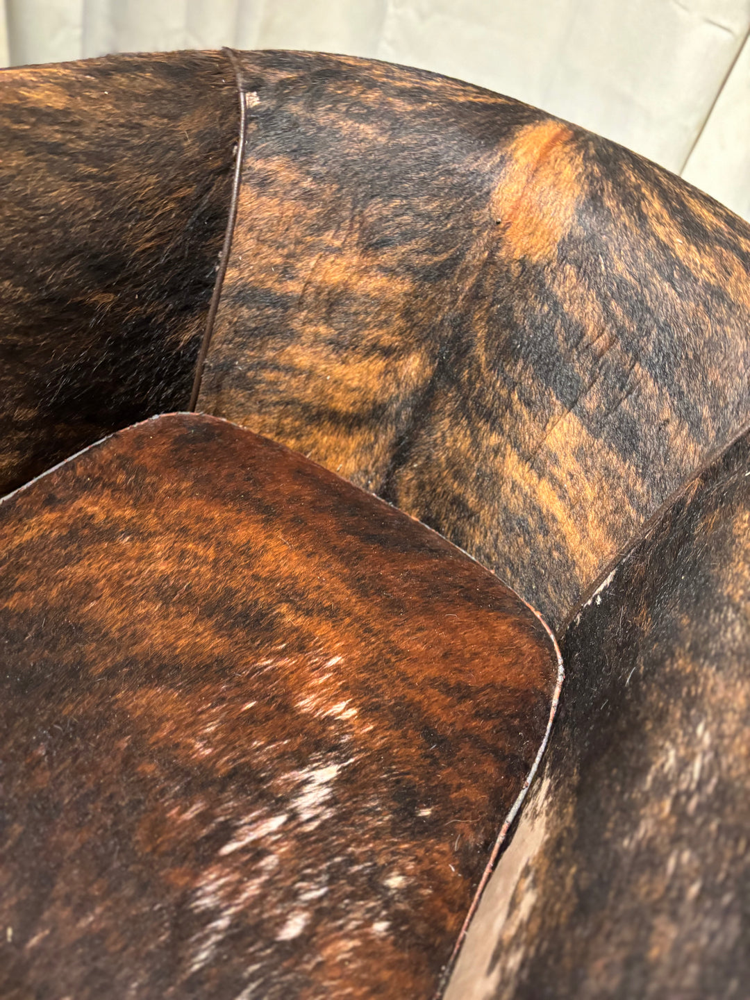 Vintage Koeienhuid Clubfauteuil