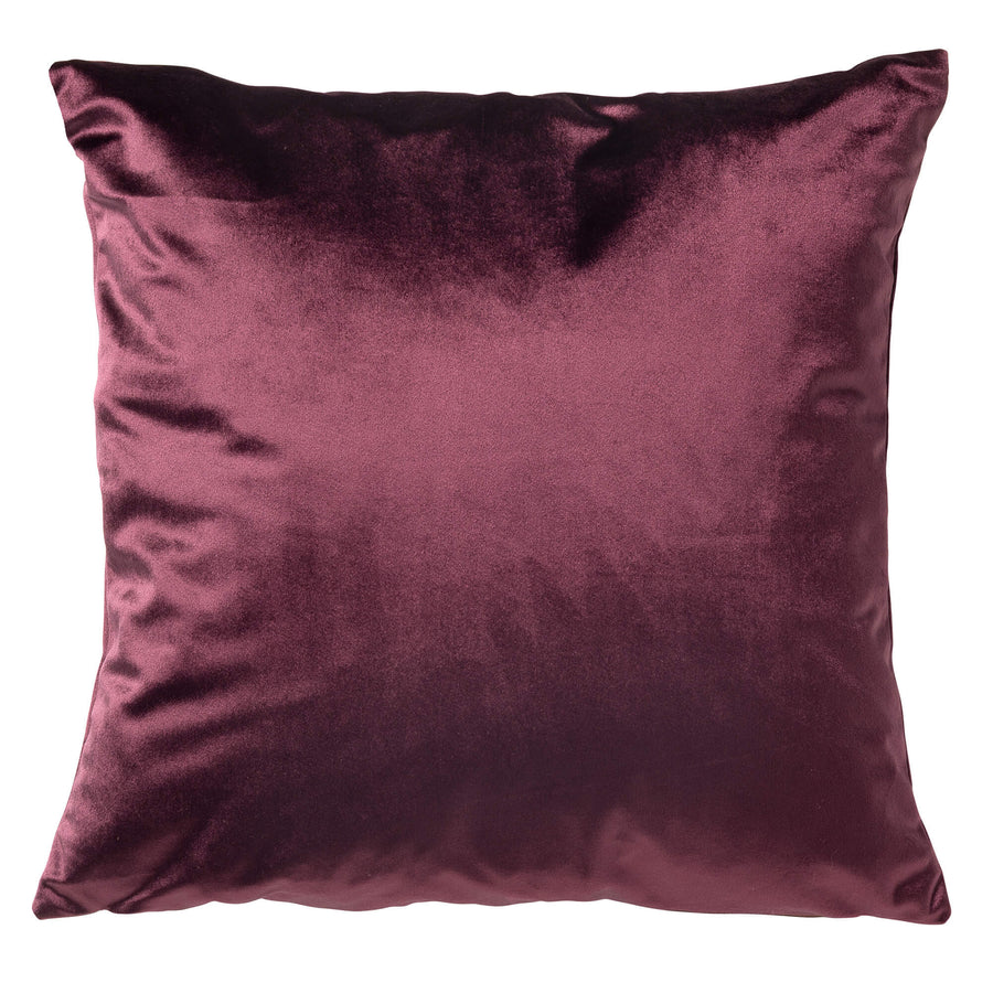 Hoii Charles sierkussen 45x45 cm in paars velvet
