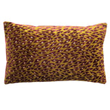 Hoii Luciana Sierkussen 30x50 cm – Mosgroen Jacquard met Velvet Dessin