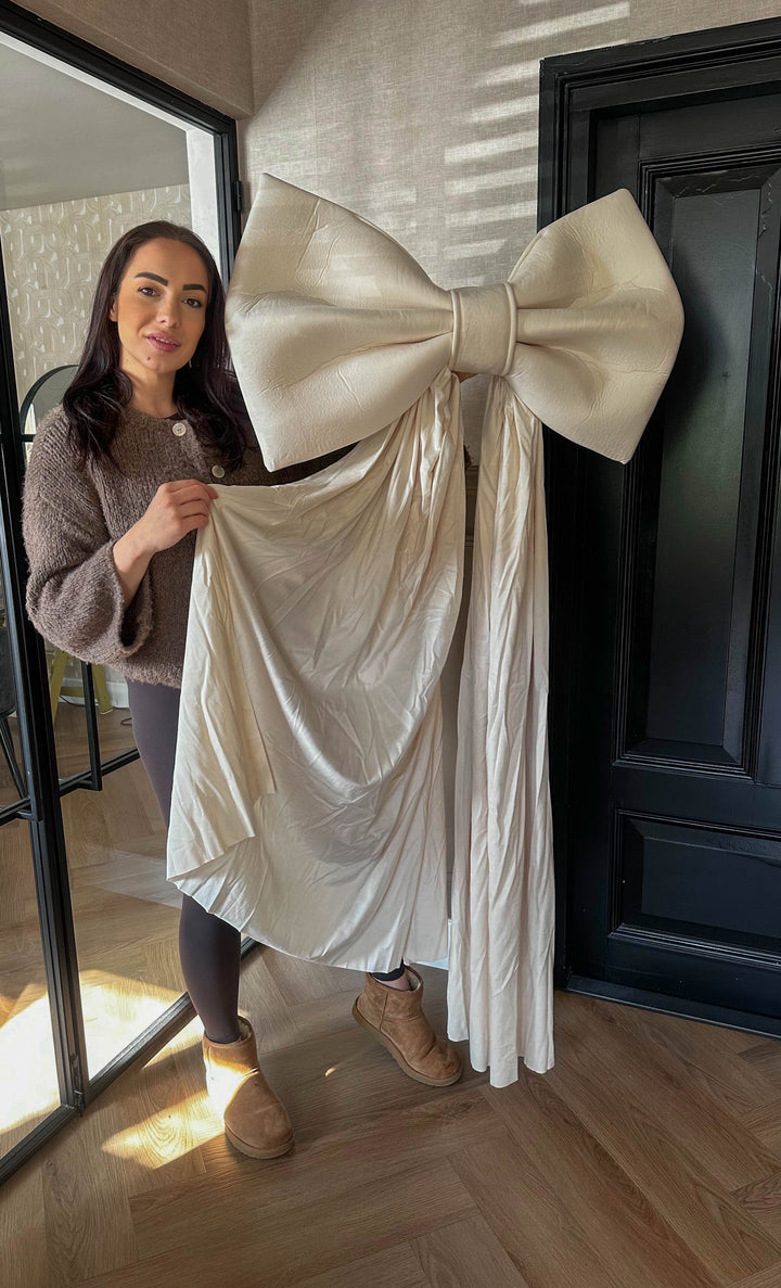 Pre order XL Beige Kerst Strik